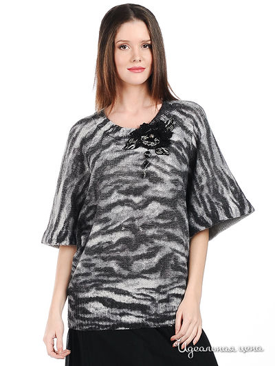 Джемпер Philippe Carat, цвет цвет серый