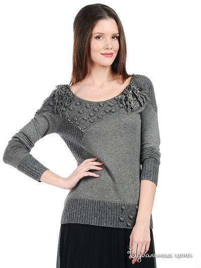 Джемпер Philippe Carat, цвет цвет серый