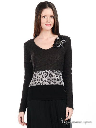 Джемпер Philippe Carat, цвет цвет серый