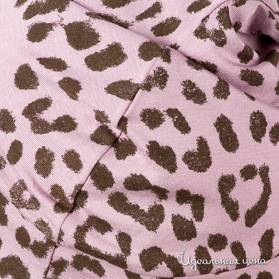 Шапка Artwizard женская, цвет розовый / принт леопард