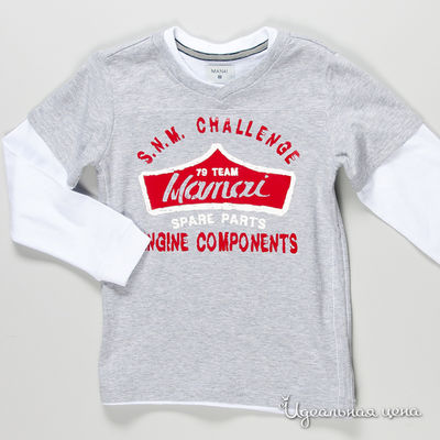 Лонгслив Manai, цвет цвет серый