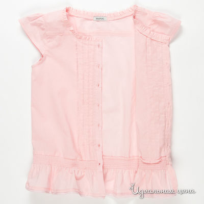 Блуза Manai для девочки, цвет светло-розовый