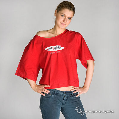 Футболка Artwizard, цвет цвет красный