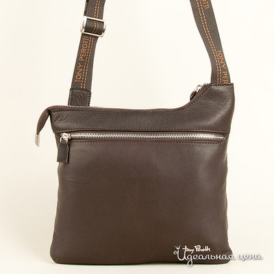 Сумка Toni Perotti, цвет цвет темно-коричневый