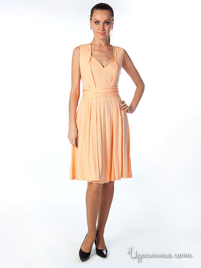 Платье Savage, цвет цвет персиковый