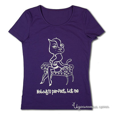 Футболка Ginger, цвет цвет фиолетовый