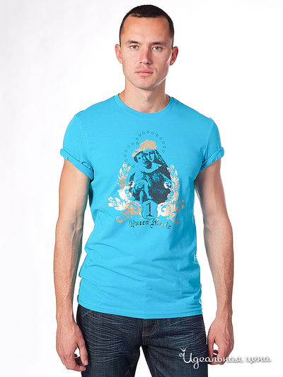 Футболка Savage, цвет цвет голубой