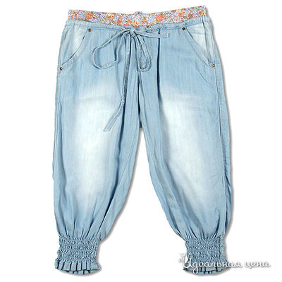 Бриджи Ginger, цвет цвет голубой