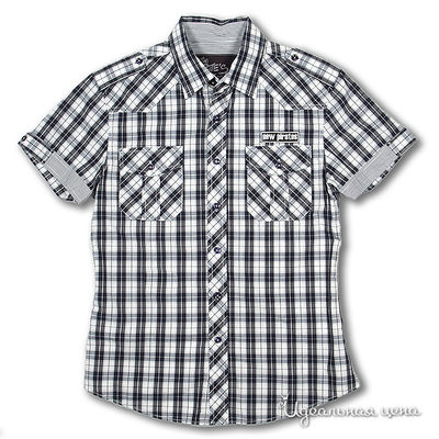 Рубашка Ginger, цвет цвет синий / принт клетка