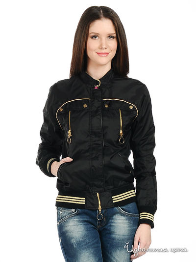 Ветровка Ferre&Cavalli, цвет цвет черный / золотой