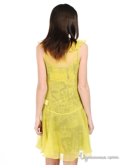 Платье Ferre&amp;Cavalli женское, цвет светло-салатовый