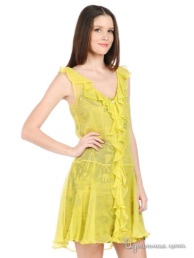 Платье Ferre&amp;Cavalli женское, цвет светло-салатовый