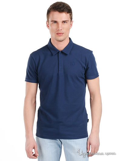 Поло Ferre&Cavalli, цвет цвет синий