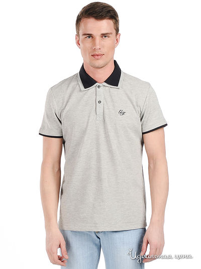 Поло Ferre&Cavalli, цвет цвет серый