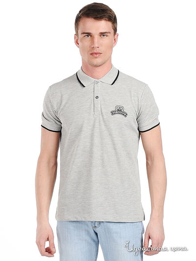 Поло Ferre&Cavalli, цвет цвет серый