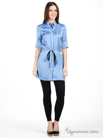 Рубашка Ferre&Cavalli, цвет цвет голубой