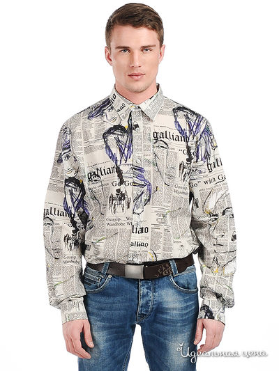 Рубашка Ferre&Cavalli, цвет цвет мультиколор