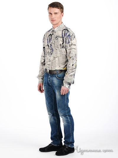 Рубашка Ferre&amp;Cavalli мужская, цвет мультиколор