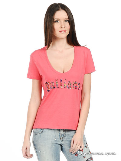 Футболка Ferre&Cavalli, цвет цвет розовый