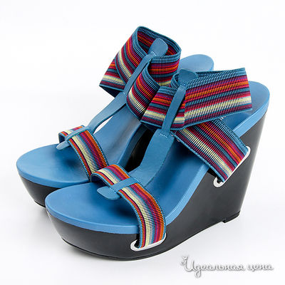 Босоножки United Nude, цвет цвет синий