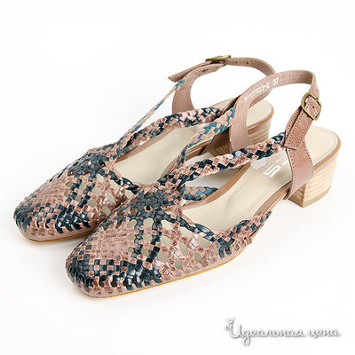 Босоножки United Nude, цвет цвет коричневый / черный