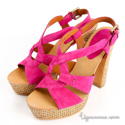 Босоножки United Nude, цвет цвет фуксия