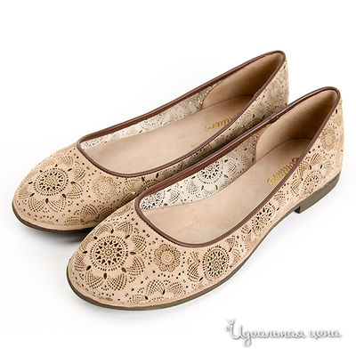 Балетки United Nude, цвет цвет бежевый