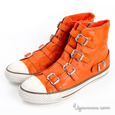 Кеды United Nude, цвет цвет оранжевый