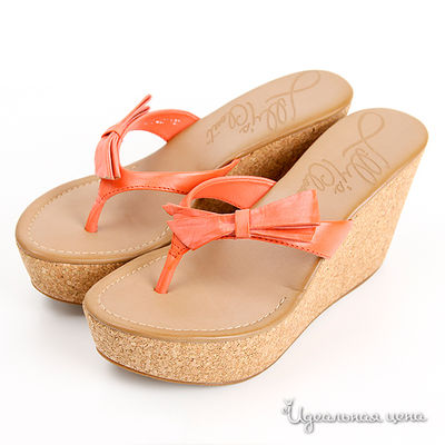 Сабо United Nude, цвет цвет оранжевый