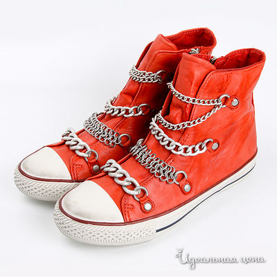 Кеды United Nude, цвет цвет красный