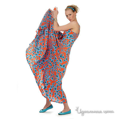 Платье Artwizard, цвет цвет оранжевый