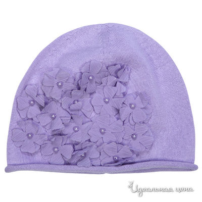 Шапка Gulliver, цвет цвет светло-сиреневый