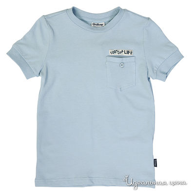 Футболка Gulliver, цвет цвет голубой