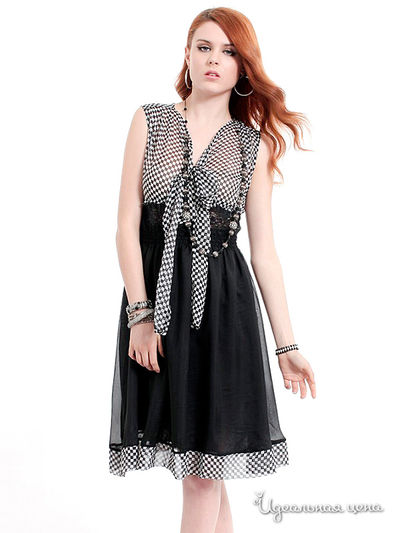 Платье Sweet Miss, цвет цвет черный / белый