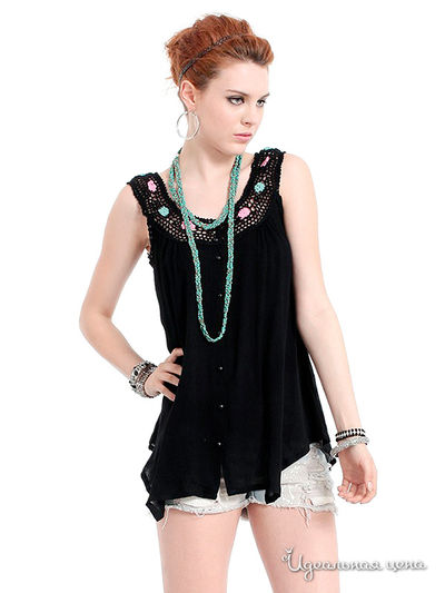 Топ Sweet Miss, цвет цвет черный