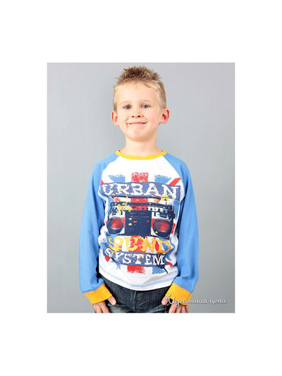 Лонгслив Adams, цвет цвет голубой / мультиколор