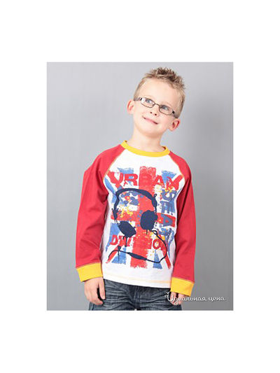 Лонгслив Adams, цвет цвет красный / мультиколор