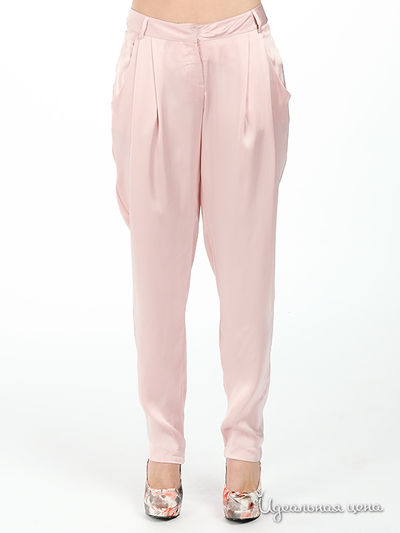 Брюки Мультибренд, цвет цвет розовый