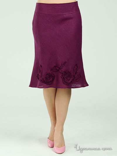 Юбка Artwizard, цвет цвет бордовый