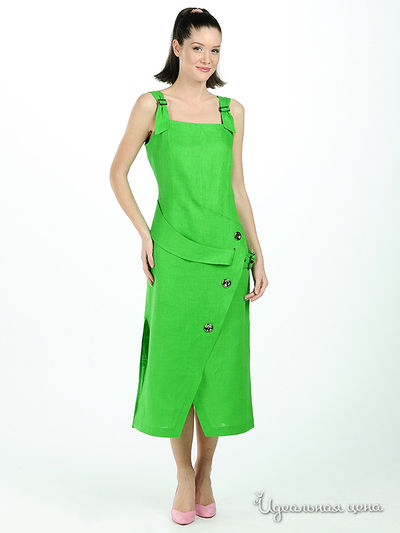 Сарафан Artwizard, цвет цвет зеленый