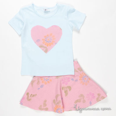 Костюм GT Basic, цвет цвет голубой / розовый