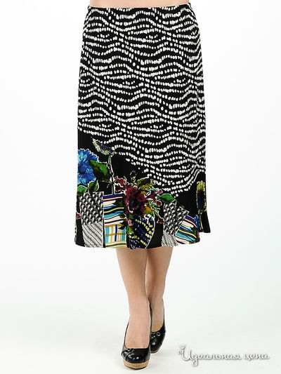 Юбка Angellik, цвет цвет черный / белый