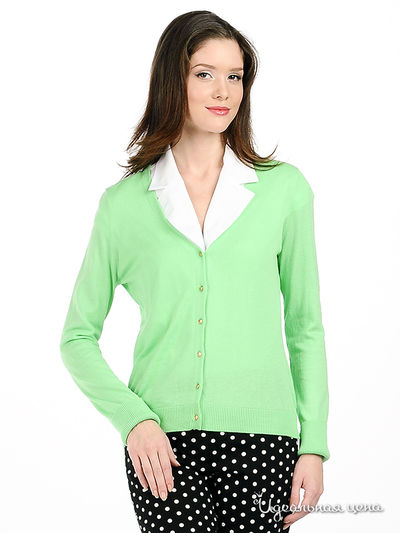 Кардиган Angellik, цвет цвет зеленый