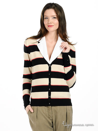 Жакет Angellik, цвет цвет черный / бежевый