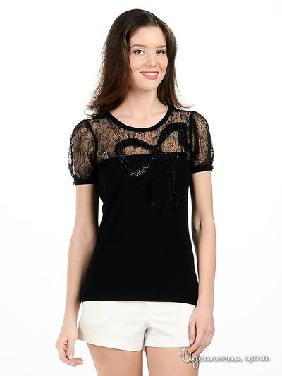 Блузка Angellik, цвет цвет черный