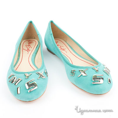 Балетки Miss Sixty, цвет цвет зеленый