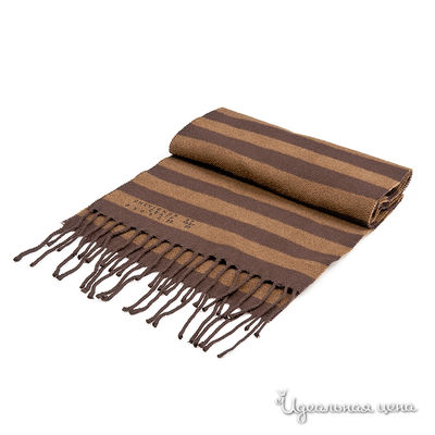 Шарф в полоску, коричневый Chevignon