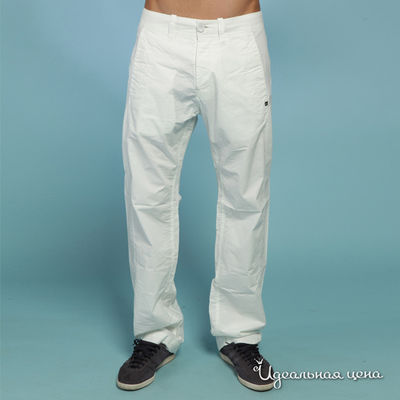 Брюки Quiksilver, цвет цвет белый