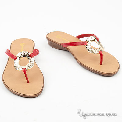 Сандалии Gianmarco Benatti, цвет цвет красный