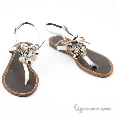 Сандалии Gianmarco Benatti, цвет цвет белый